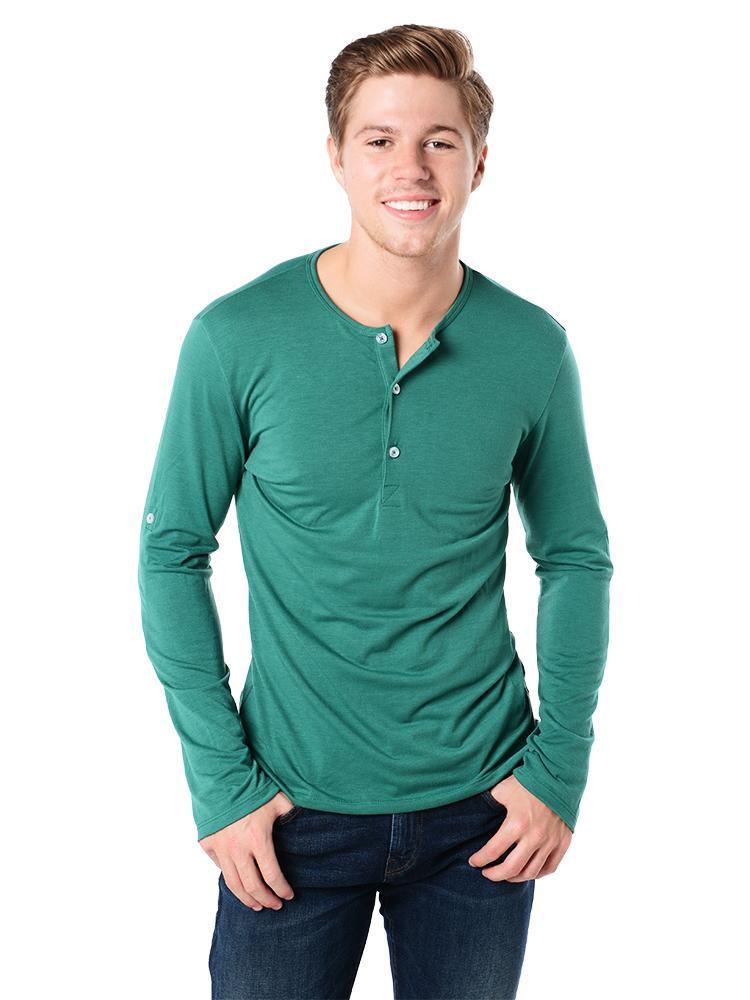 Mizzen + Main Acoma Performance Henley - Saint Bernard