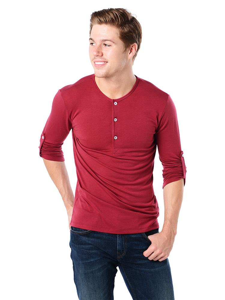 Mizzen + Main Bannock Performance Henley - Saint Bernard