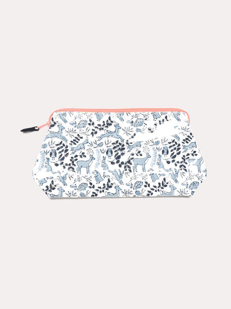 Roller Rabbit Winterland Makeup Bag - Saint Bernard