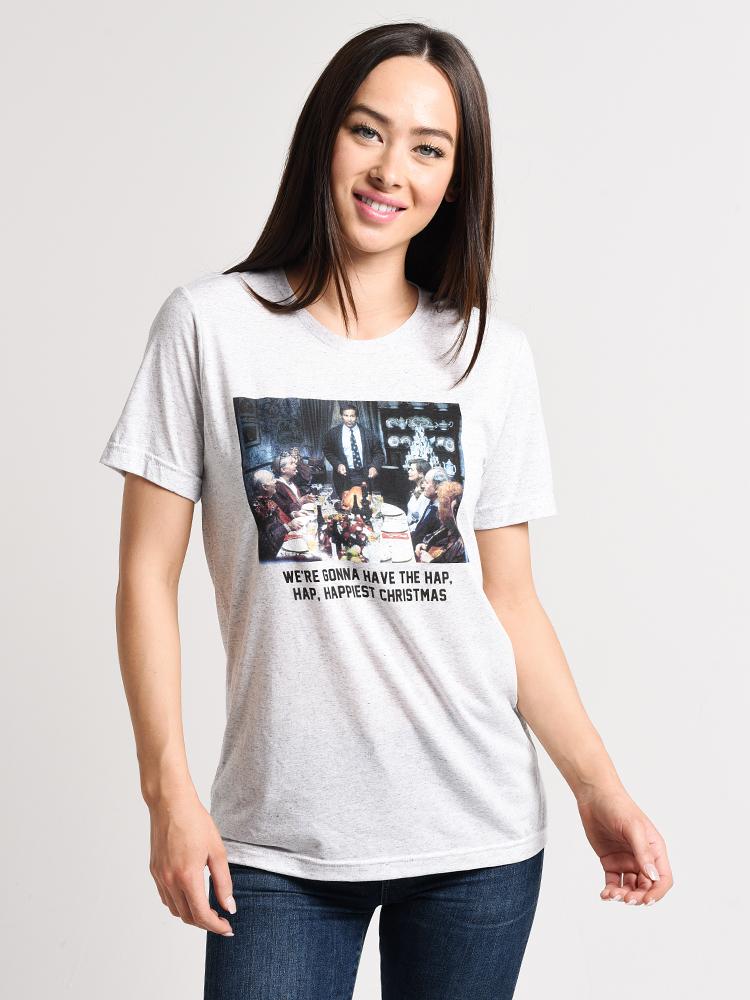 Charlie Southern Happiest Christmas Tee - Saint Bernard
