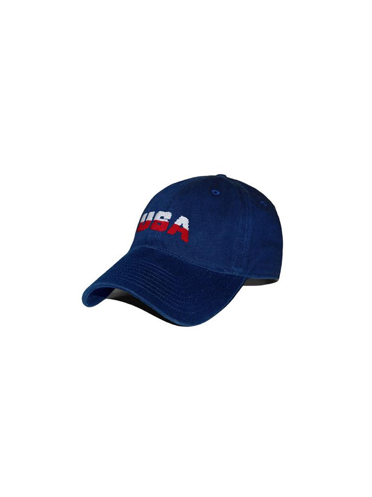 Smathers & Branson USA Needlepoint Hat