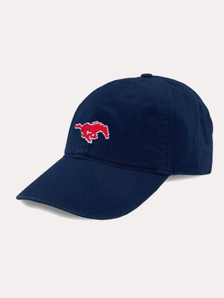 Smathers + Branson Southern Methodist University Needlepoint Hat - Saint Bernard