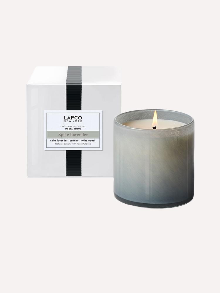 Lafco Spike Lavender Signature 15.5oz Candle - Saint Bernard