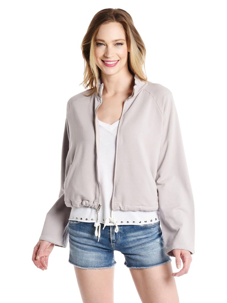 Monrow Boxy Track Jacket - Saint Bernard