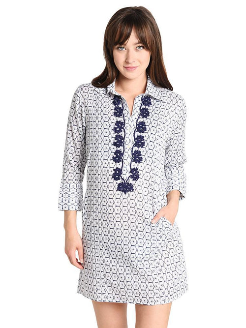 Helen Jon Essential Shirt Dress - Saint Bernard