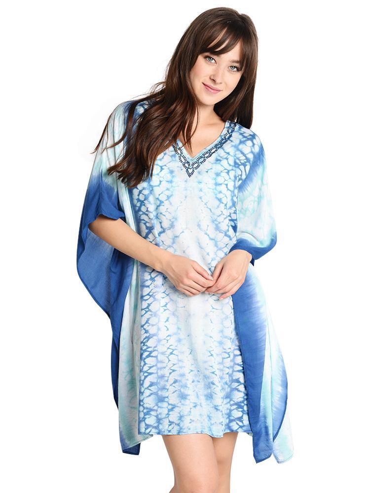Helen Jon Hand Dyed Caftan - Saint Bernard
