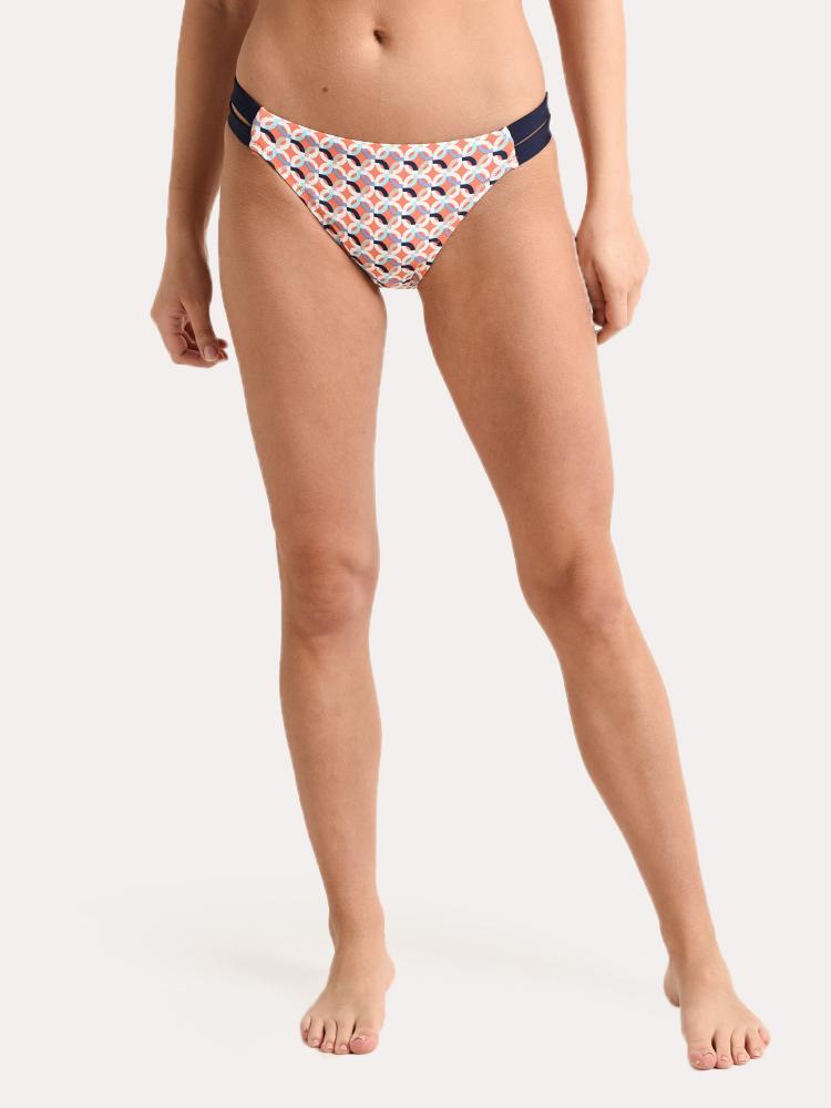 Helen Jon Santa Barbara Double Tab Side Hipster Bikini Bottom