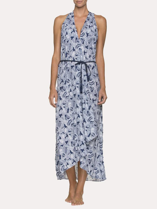 Helen Jon Sleeveless Kimono - Saint Bernard