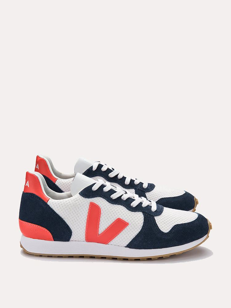 VEJA Men's Holiday Rec Artic Nautico Orange Fluo Sneaker - Saint Bernard