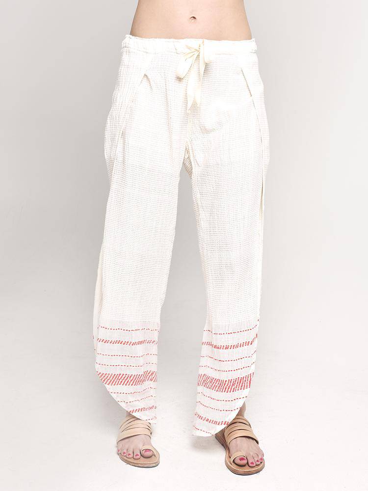Lemlem Tiki Border Fly Away Pant - Saint Bernard