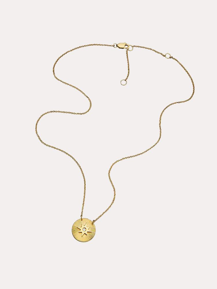 Jennifer Zeuner Jewelry Iris Mini Gia Necklace