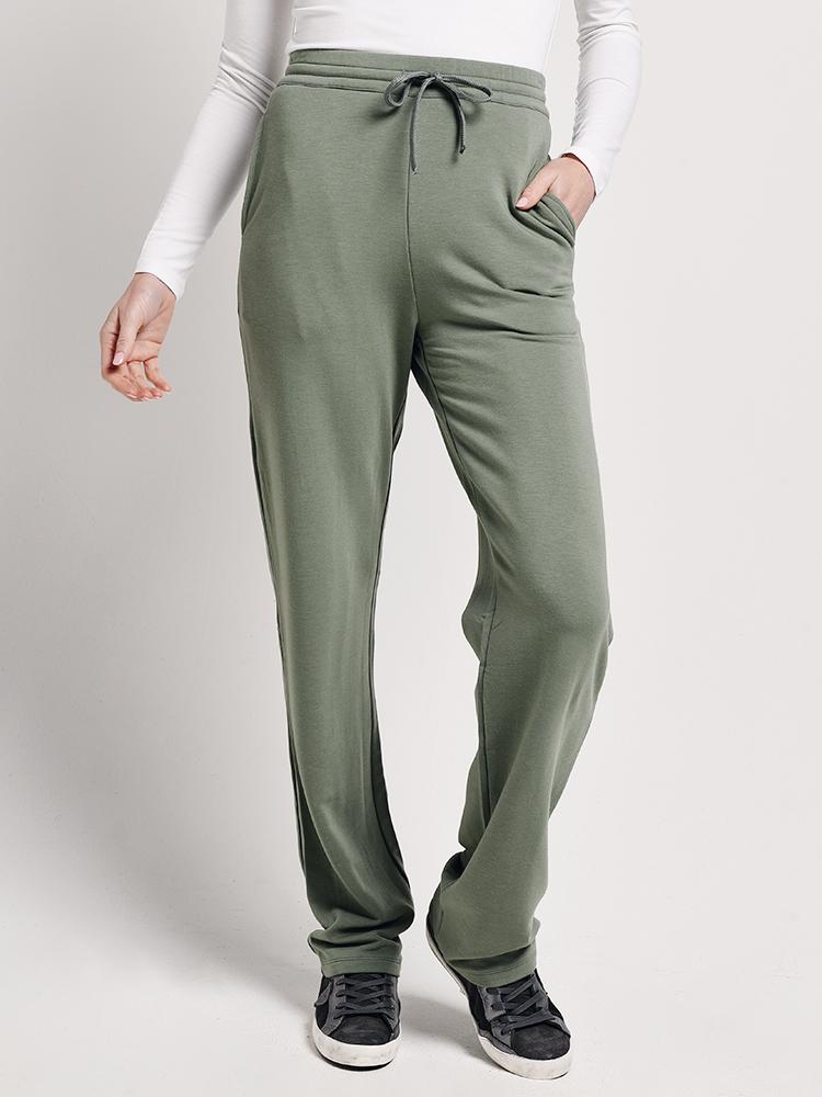 Majestic French Terry Drawstring Pant - Saint Bernard