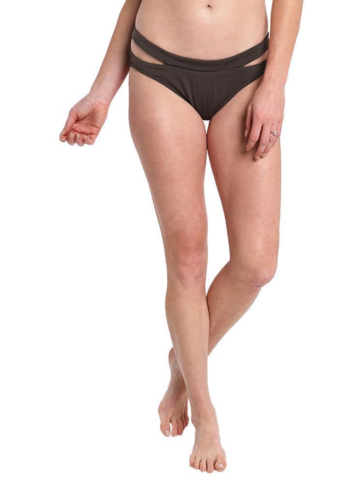 Jets Split Side Bikini Bottom - Saint Bernard