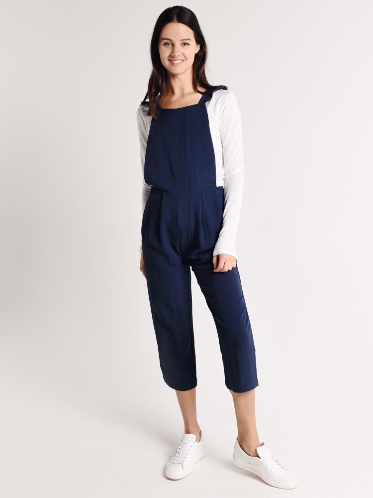 Dee Elly Woven Ruffle Sleeve Jumpsuit - Saint Bernard