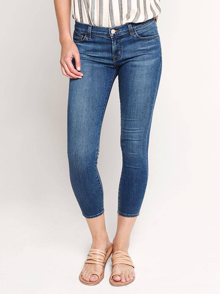 J Brand 9236 Low Rise Crop Skinny Jean - Saint Bernard