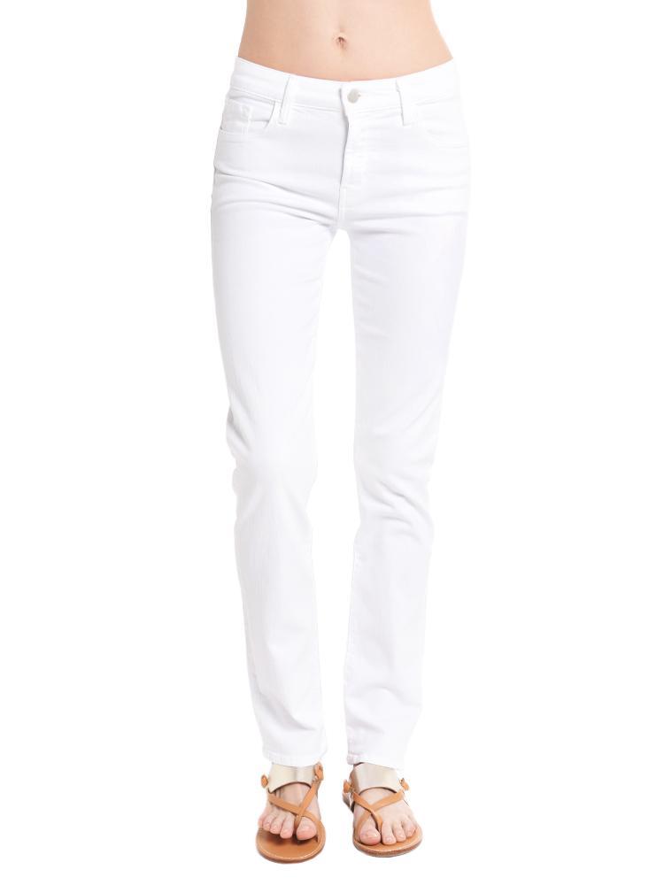 J Brand Women's Amelia Mid Rise Straight Jean