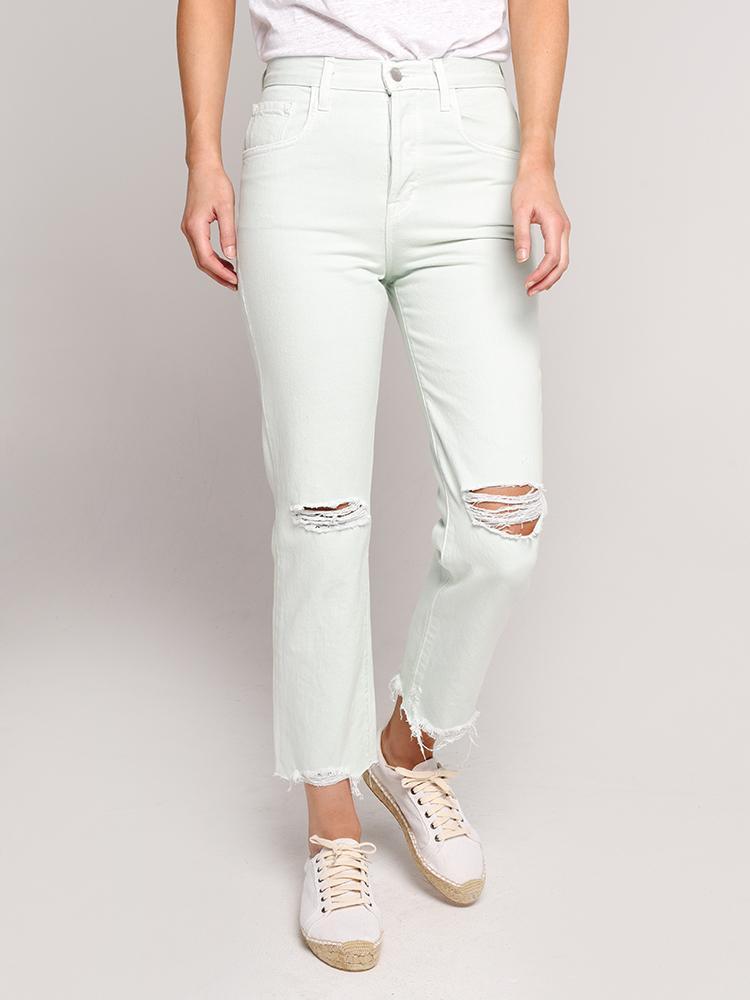 J Brand Wynne Crop Straight Jean - Saint Bernard