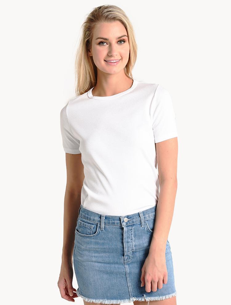 J Brand Women's Joan Tee - Saint Bernard