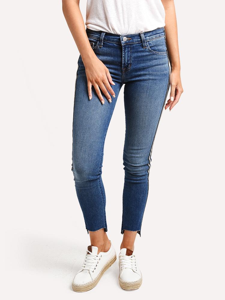 J Brand Women's 811 Mid Rise Skinny Jean - Saint Bernard