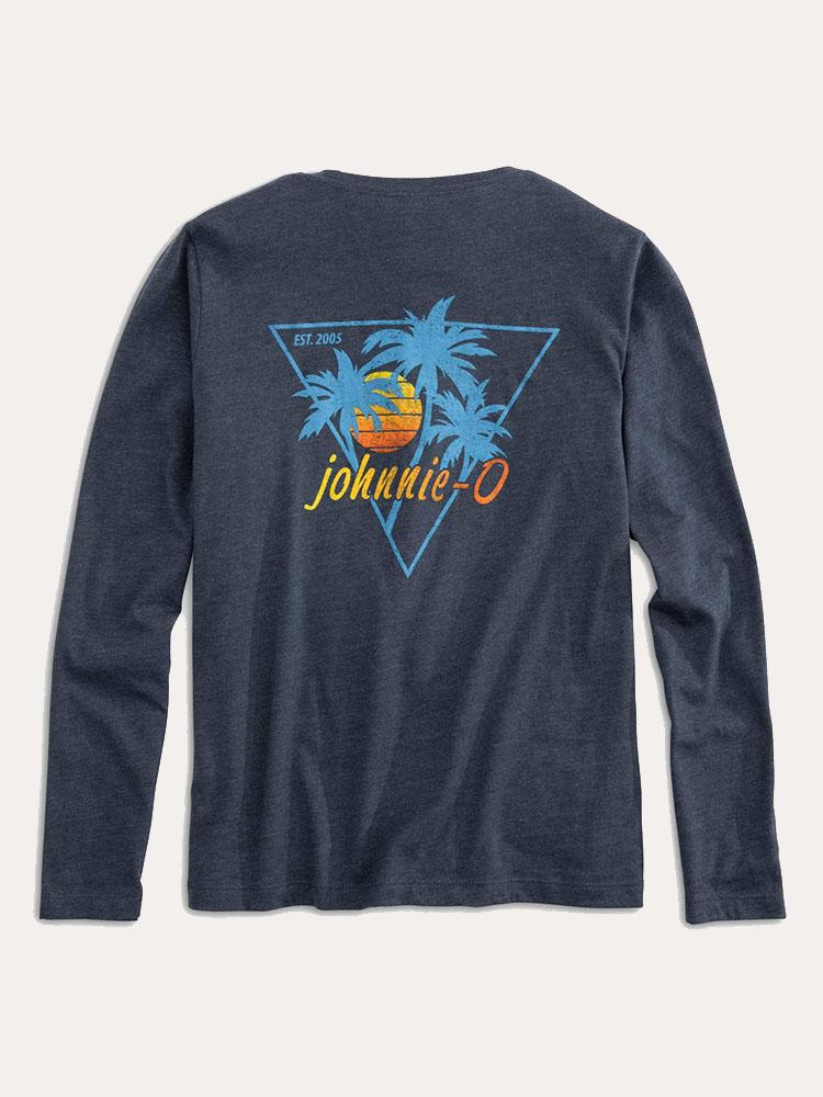 Johnnie-O Boys' Palms Sunset Long Sleeve T-Shirt