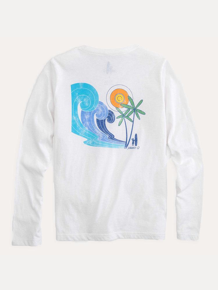 Johnnie-O Boys' Psychedelic Long Sleeve T-Shirt - Saint Bernard