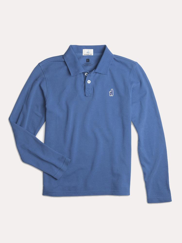 Johnnie-O Boys' Duncan Long Sleeve Polo - Saint Bernard