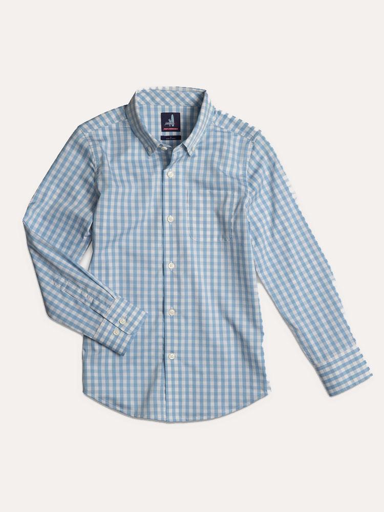Johnnie-O Chet Jr. Prep-Formance Button Down Shirt - Saint Bernard