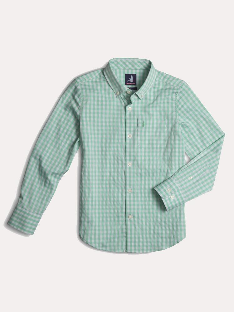 Johnnie-O Chet Jr. Prep-Formance Button Down Shirt - Saint Bernard