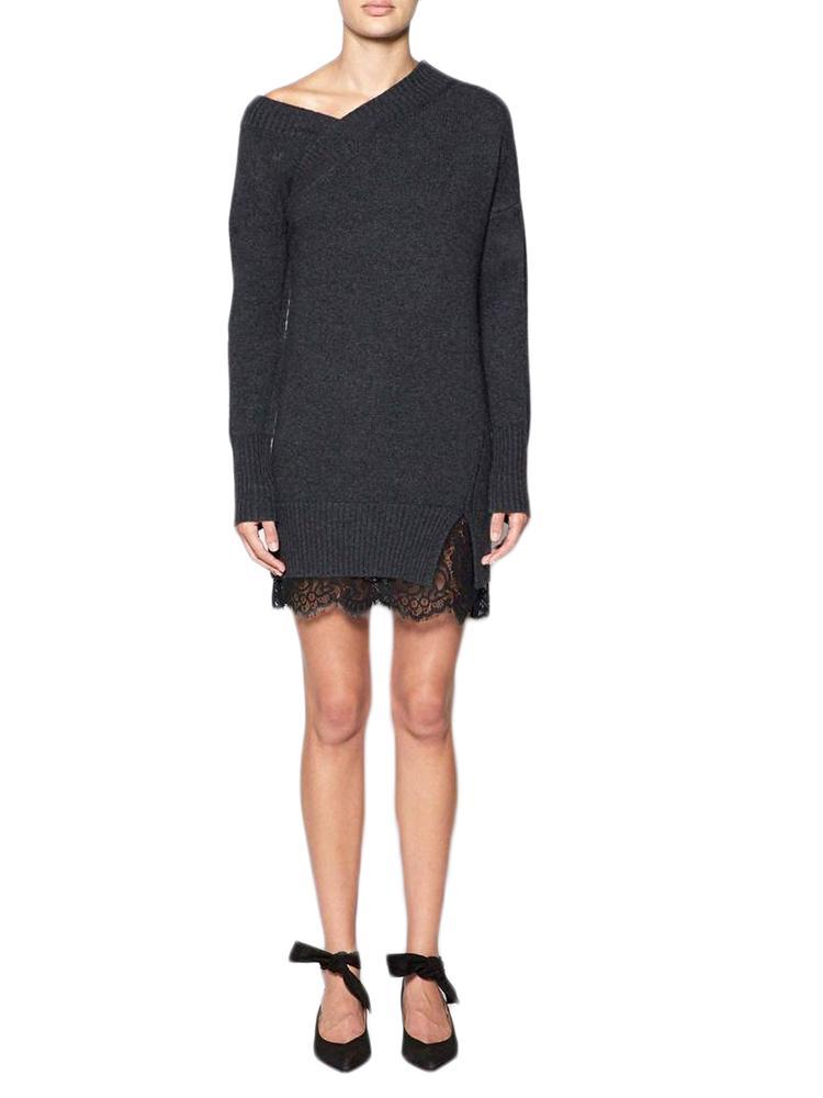 Brochu Walker Asymetrical Sweater Dress - Saint Bernard