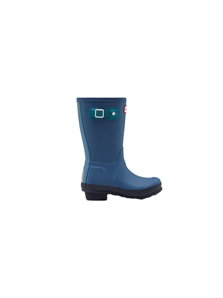 Hunter Rain Boots Original Kids' Contrast Sole Rain Boot - Saint Bernard