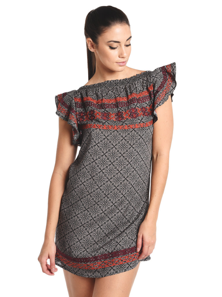 THML Ruffle Top Dress – Saint Bernard