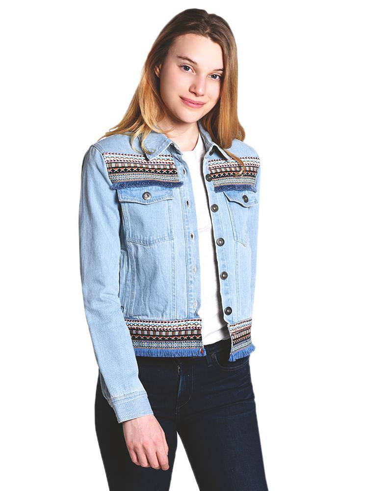 Jack Faded Denim Jacket - Saint Bernard