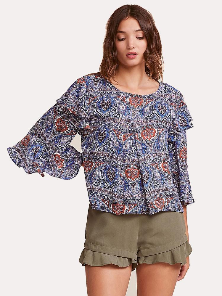 Jack Eat Slay Love Printed Top - Saint Bernard