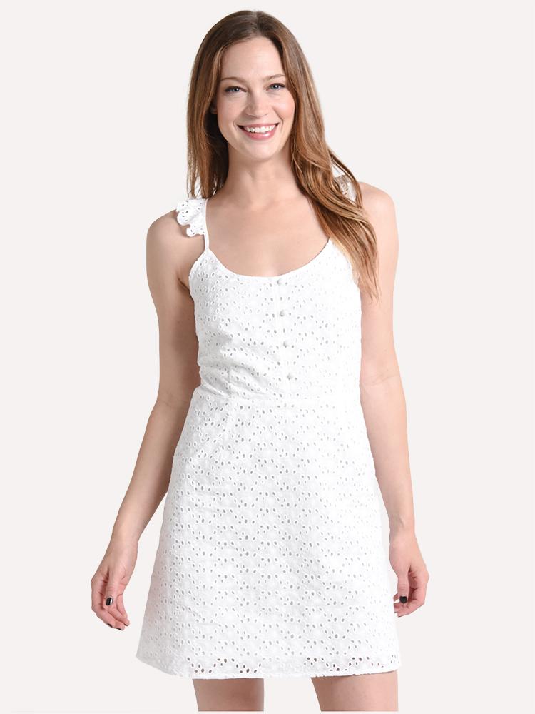 Jack Walk In The Park Fitted Dress - Saint Bernard