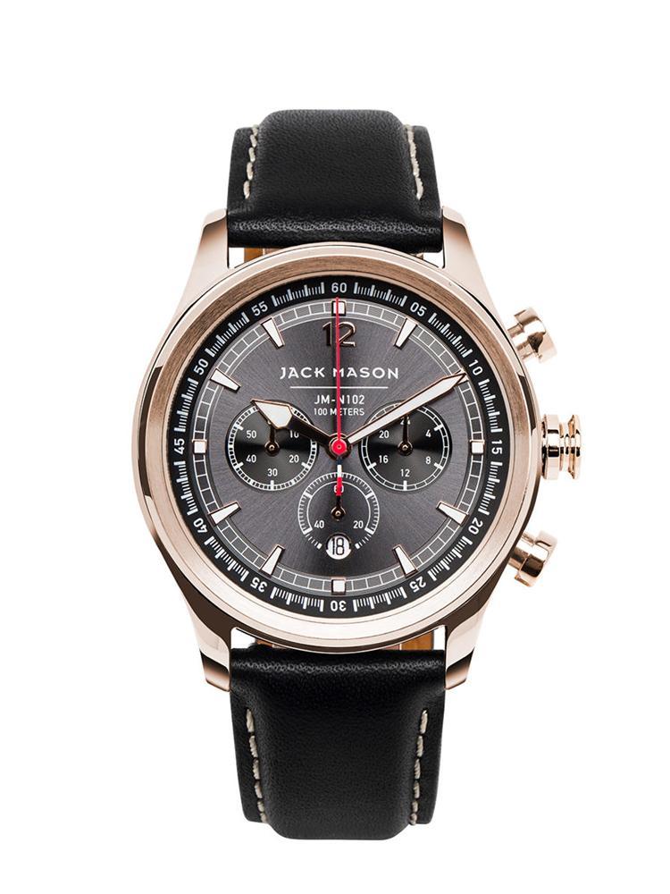 Jack Mason Brand Nautical Chronograph Watch 42mm - Saint Bernard