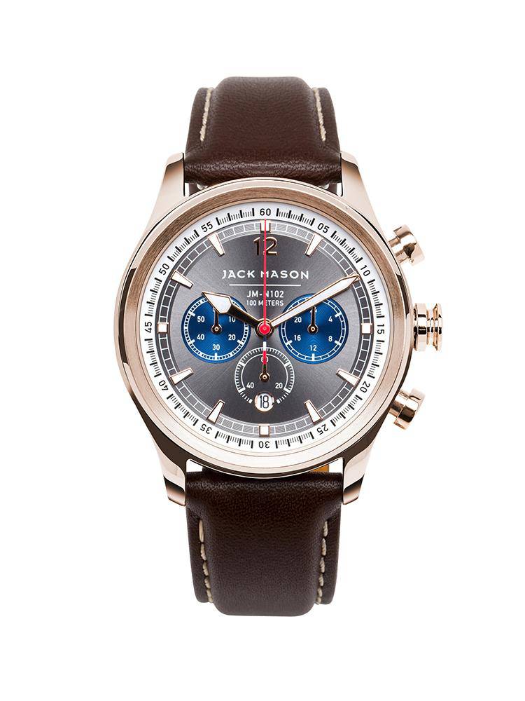 Jack Mason Brand Nautical Chronograph JM-N102-026 Watch - Saint Bernard