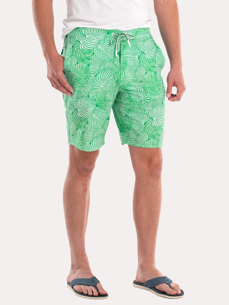 Johnnie-O Men's Saha Half Elastic Surf Short - Saint Bernard