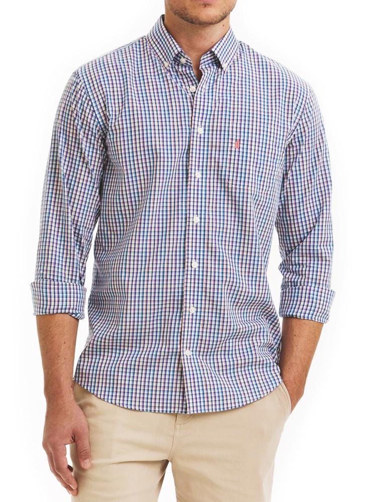 Johnnie-O Men's Saybrook Button Down Shirt - Saint Bernard