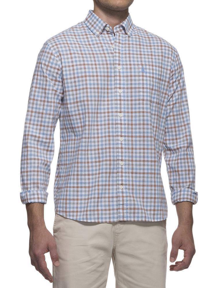 Johnnie-O Men's Grainger Hangin' Out Button Down Shirt - Saint Bernard