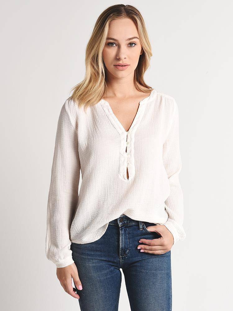 Velvet Winter Gauze Top - Saint Bernard