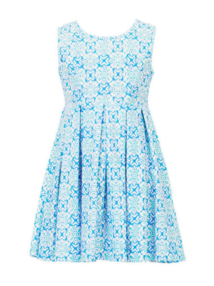 Jude Connally Littles Girls' Rachel Dress - Saint Bernard
