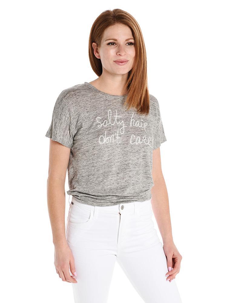 Kinly Embroidered Salty Hair Tee - Saint Bernard