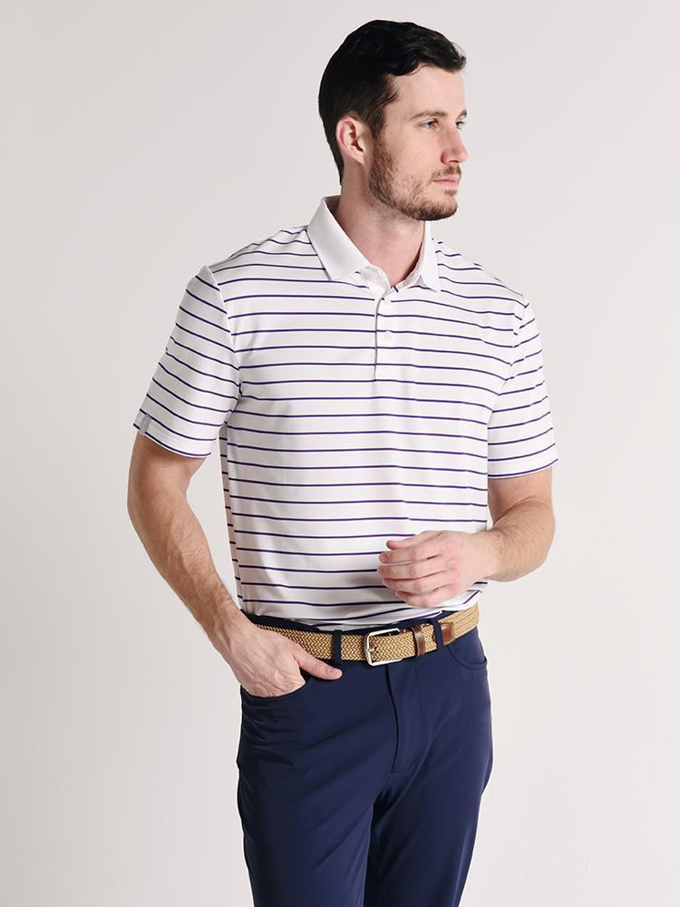 RLX Striped Airflow Jersey - Saint Bernard