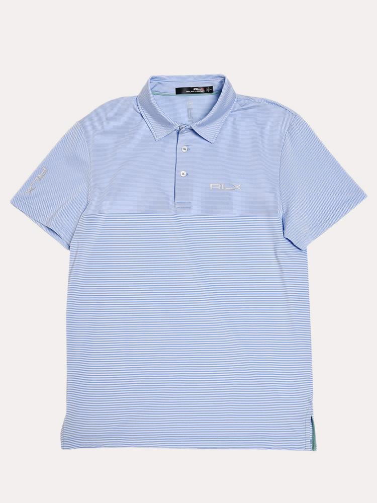 RLX Striped Airflow Jersey Polo - Saint Bernard