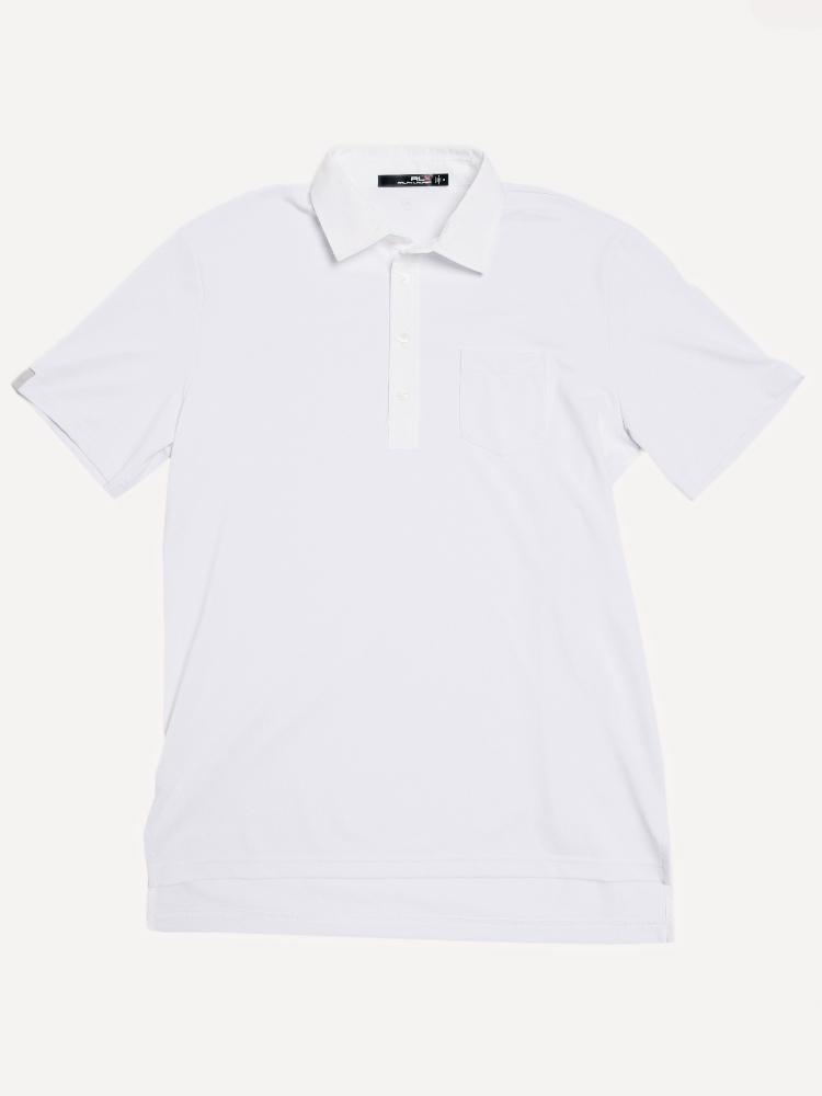 RLX Tech Pique with Woven Details Polo - Saint Bernard