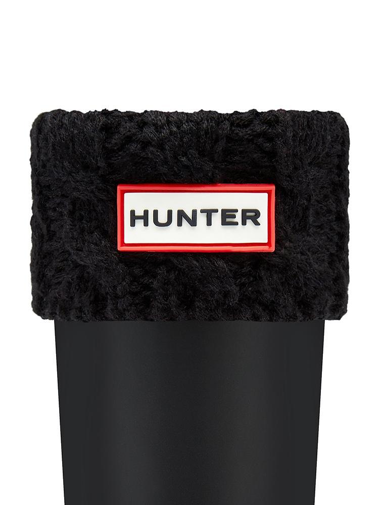 Hunter Rain Boots Girls' Cable Boot Sock - Saint Bernard