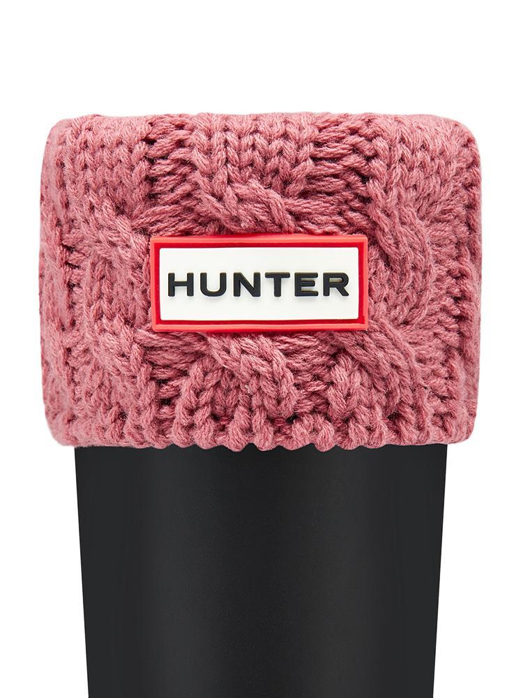 Hunter Rain Boots Girls' Cable Boot Sock - Saint Bernard