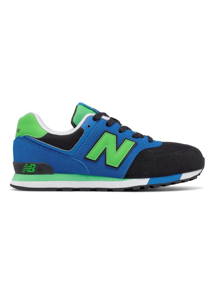 New Balance Boys' 574 Cut and Paste Sneaker