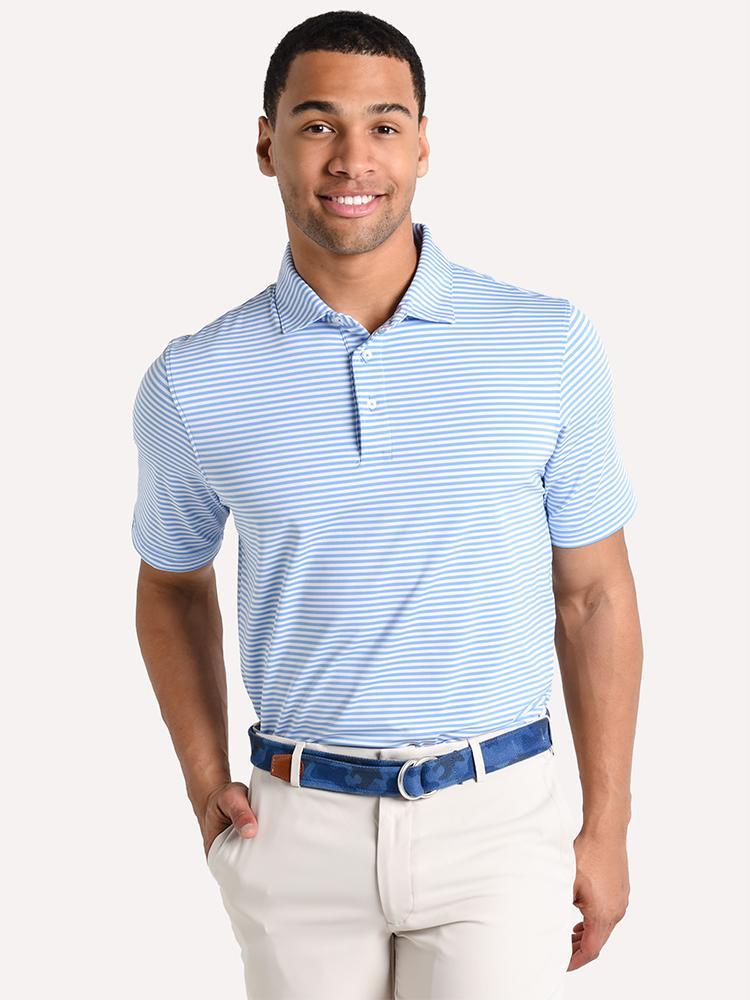 Saint Bernard Short Sleeve Knit Polo - Saint Bernard
