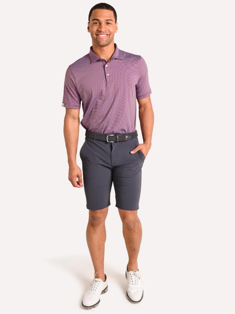 Saint Bernard Short Sleeve Knit Polo - Saint Bernard